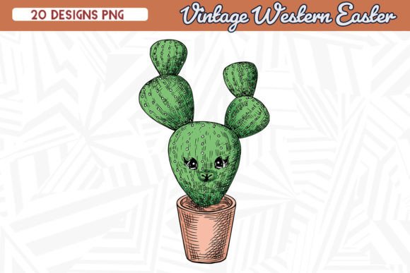 Retro Bunny Cactus Western Easter Review