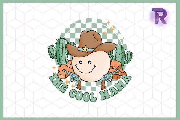 The Cool Mama Western Mom Smiley Face Embroidery Review